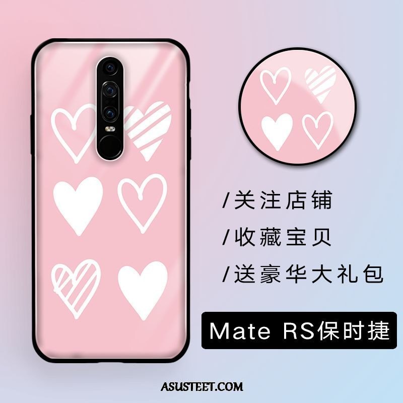 Huawei Mate Rs Kuoret Kuori Net Red Lasi Ohut Valkoinen