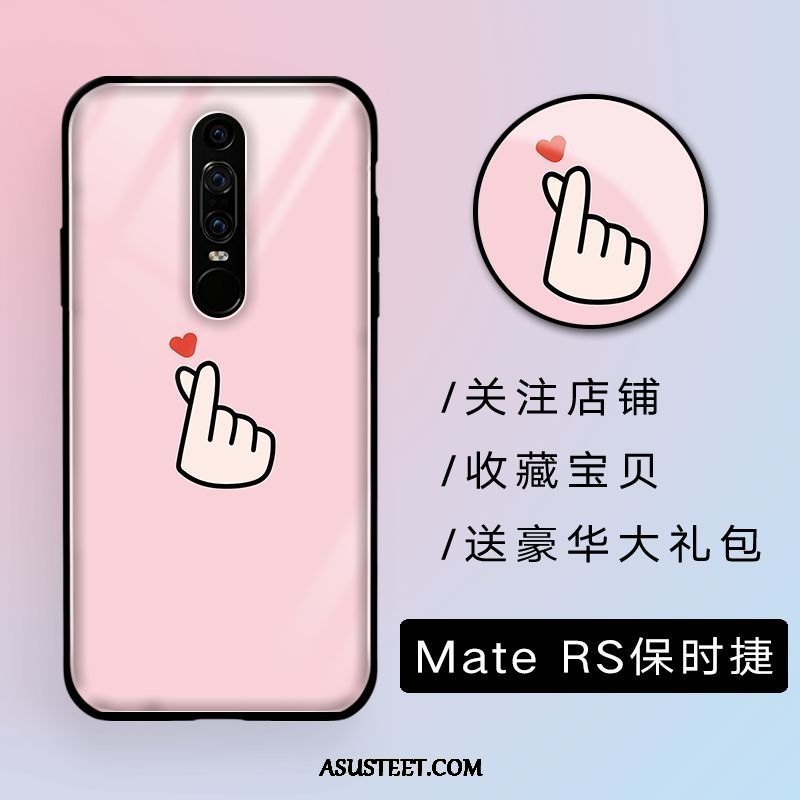 Huawei Mate Rs Kuoret Kuori Net Red Lasi Ohut Valkoinen