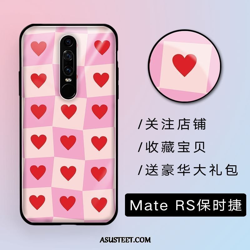 Huawei Mate Rs Kuoret Kuori Net Red Lasi Ohut Valkoinen