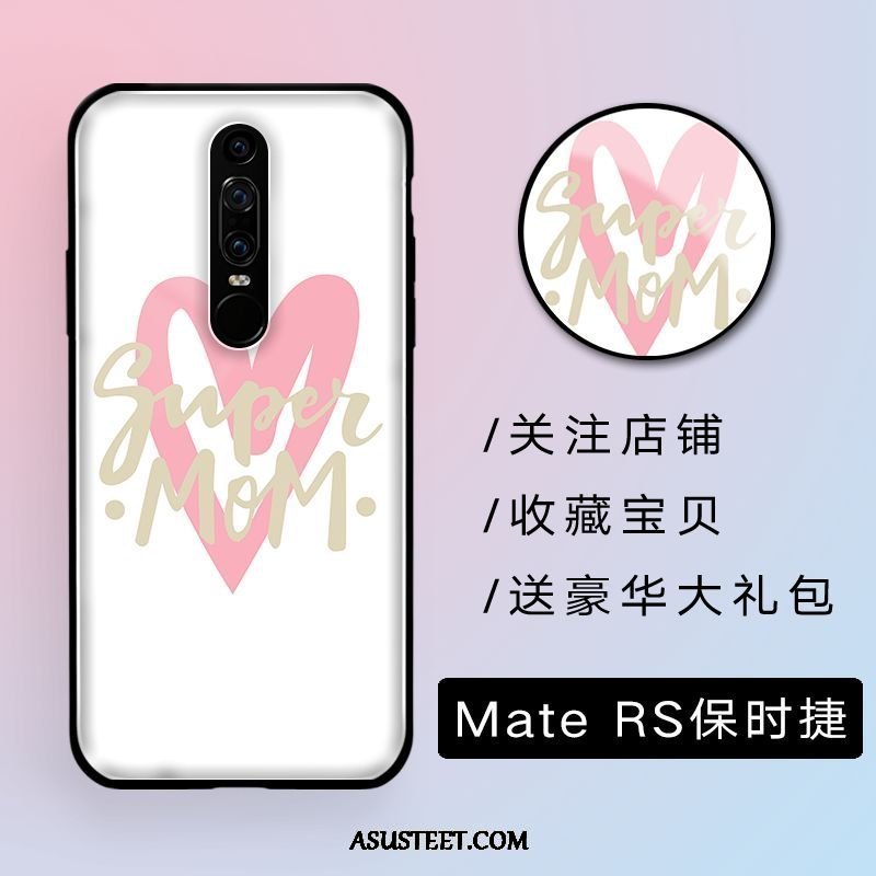 Huawei Mate Rs Kuoret Kuori Net Red Lasi Ohut Valkoinen