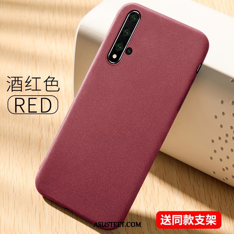 Huawei Nova 5t Kuori Kuoret Trendi Ultra Pesty Suede Luova Suojaus