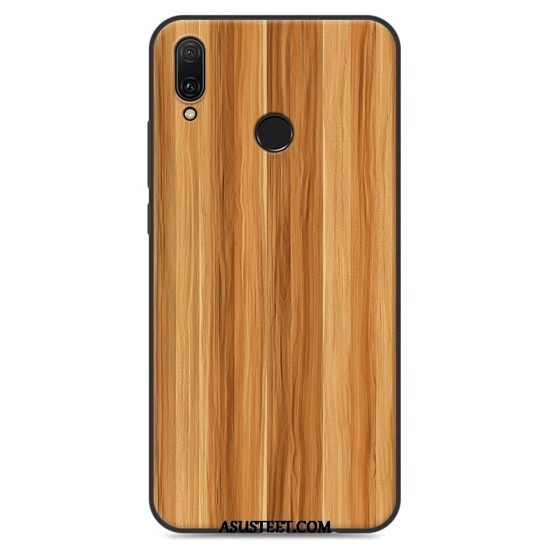 Huawei P Smart 2019 Kuori Kuoret Silikoni Harmaa Yksinkertainen Tuuli Puhelimen