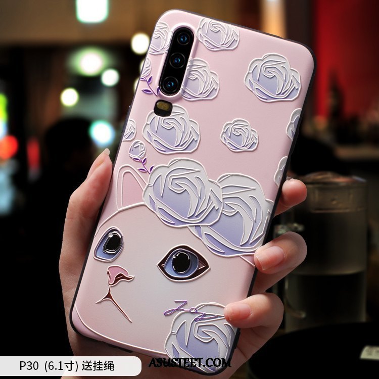 Huawei P30 Kuoret Ripustettavat Koristeet Persoonallisuus Kotelo Sarjakuva All Inclusive