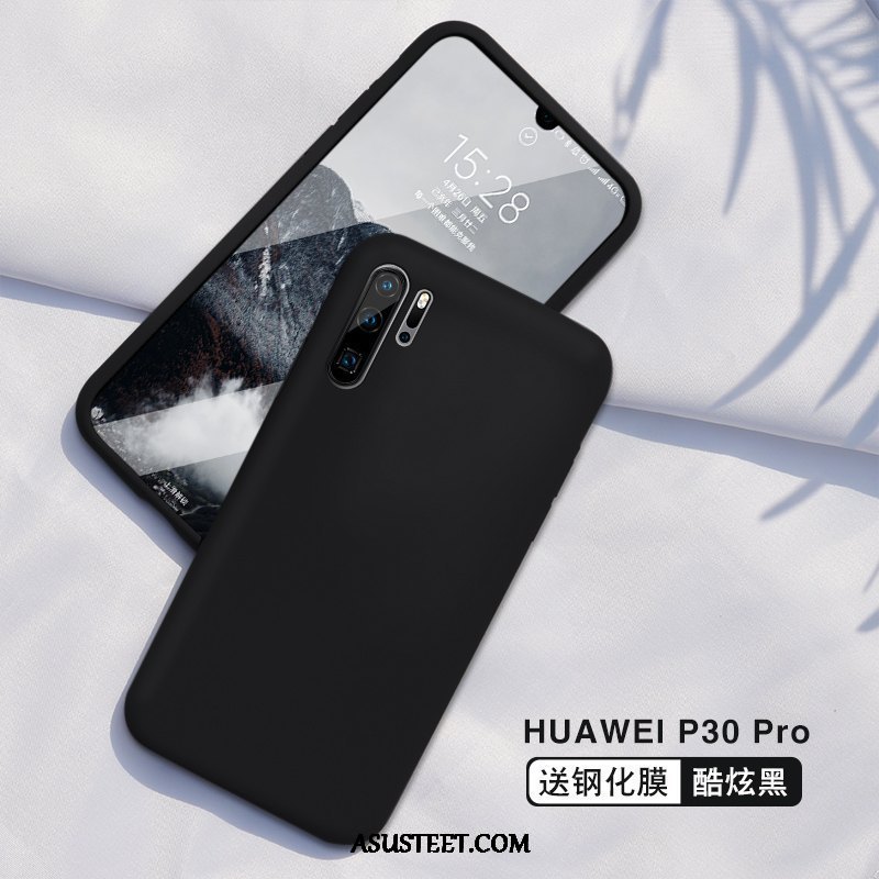 Huawei P30 Pro Kuoret Punainen Trendi Silikoni Pehmeä Neste Kuori