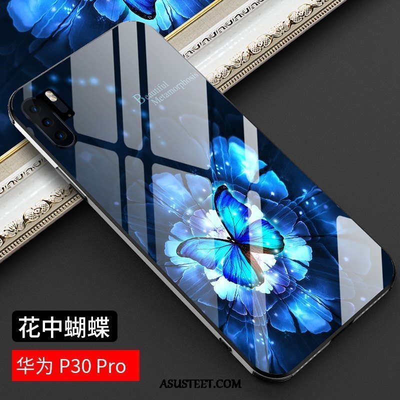 Huawei P30 Pro Kuoret Ultra Kotelo Ohut Lasi Musta