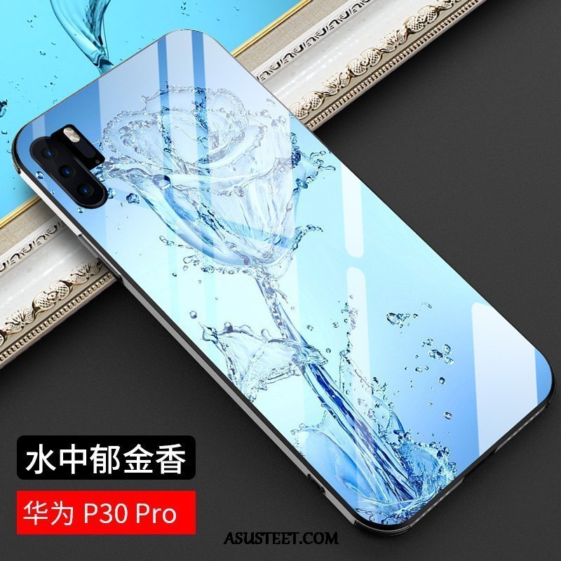 Huawei P30 Pro Kuoret Ultra Kotelo Ohut Lasi Musta