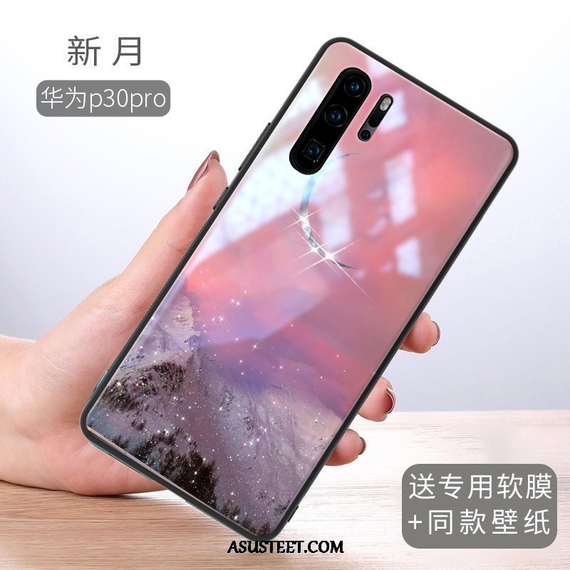 Huawei P30 Pro Kuori Kuoret Kulta Lasi Persoonallisuus Ultra Ihana