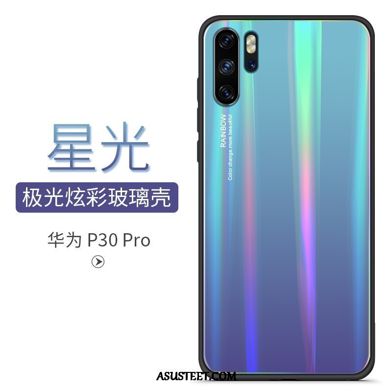 Huawei P30 Pro Kuori Kuoret Lasi Silikoni Ylellisyys Luova Tila