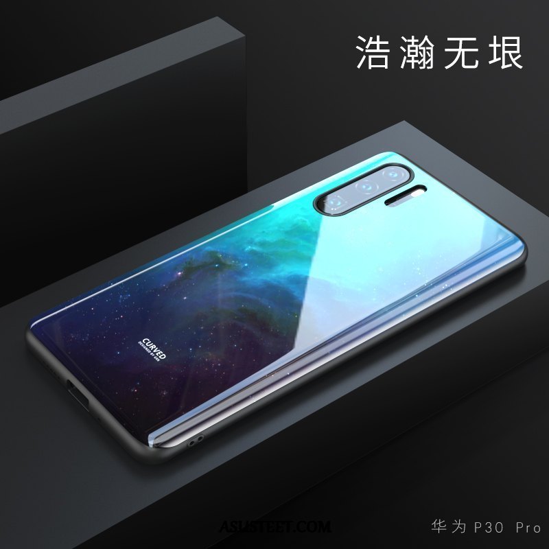 Huawei P30 Pro Kuori Kuoret Lasi Ylellisyys Murtumaton Suojaus