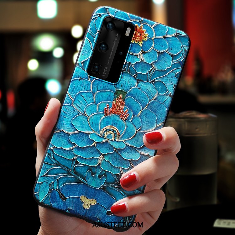 Huawei P40 Pro Kuori Kuoret Tide-brändi Kevyt Persoonallisuus Puhelimen Silikoni