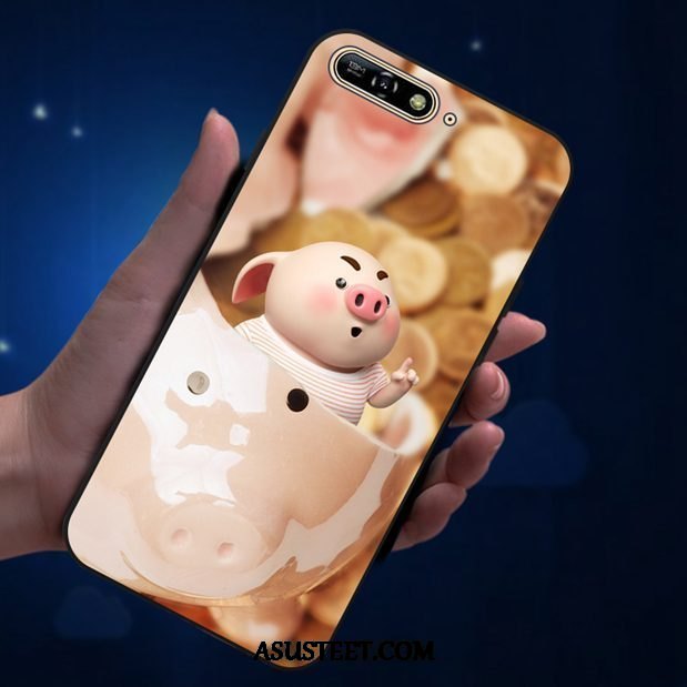 Huawei Y6 2018 Kuori Kuoret Puhelimen Sarjakuva Trendi Kuvio