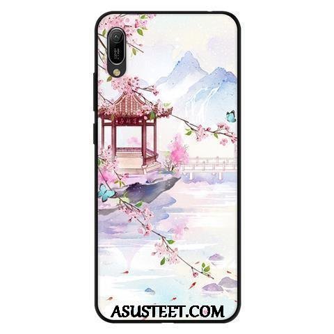 Huawei Y6 2019 Kuoret Kustannukset Keltainen Kotelo Murtumaton Musta