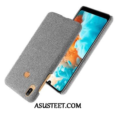 Huawei Y6s Kuori Kuoret Kukkakuvio Murtumaton Pesty Suede Kotelo Puhelimen