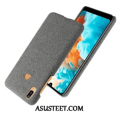 Huawei Y6s Kuori Kuoret Kukkakuvio Murtumaton Pesty Suede Kotelo Puhelimen