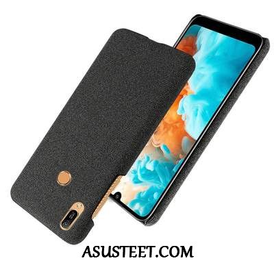 Huawei Y6s Kuori Kuoret Kukkakuvio Murtumaton Pesty Suede Kotelo Puhelimen