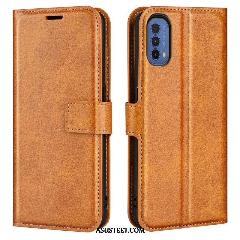 Kotelot Moto E40 / E30 / E20 Ohut Extreme Leather -efekti