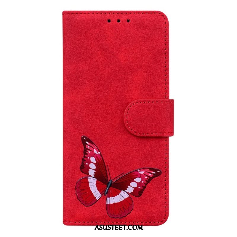 Kotelot Moto E40 / E30 / E20 Skin Touch Butterfly