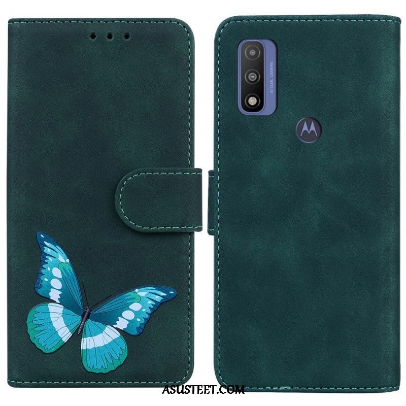 Kotelot Moto E40 / E30 / E20 Skin Touch Butterfly