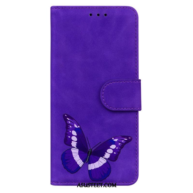 Kotelot Moto E40 / E30 / E20 Skin Touch Butterfly