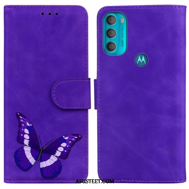 Kotelot Moto G71 5G Skin Touch Butterfly