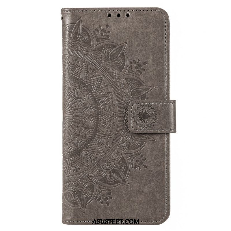 Kotelot Moto G73 5G Auringon Mandala