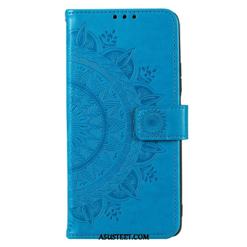 Kotelot Moto G73 5G Auringon Mandala