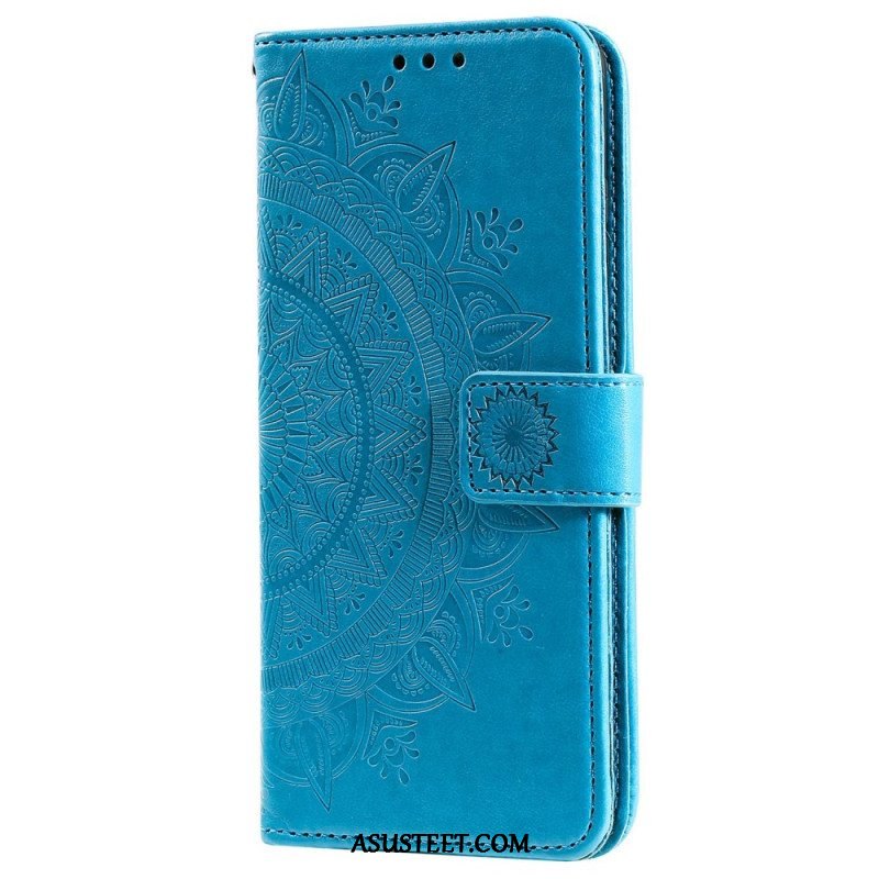 Kotelot OnePlus 10T 5G Suojaketju Kuori Strappy Sun Mandala