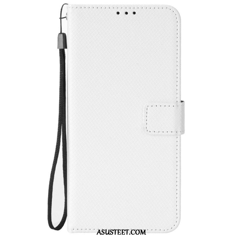 Kotelot OnePlus 10T 5G Suojaketju Kuori Tyylikäs Strappy Faux Leather