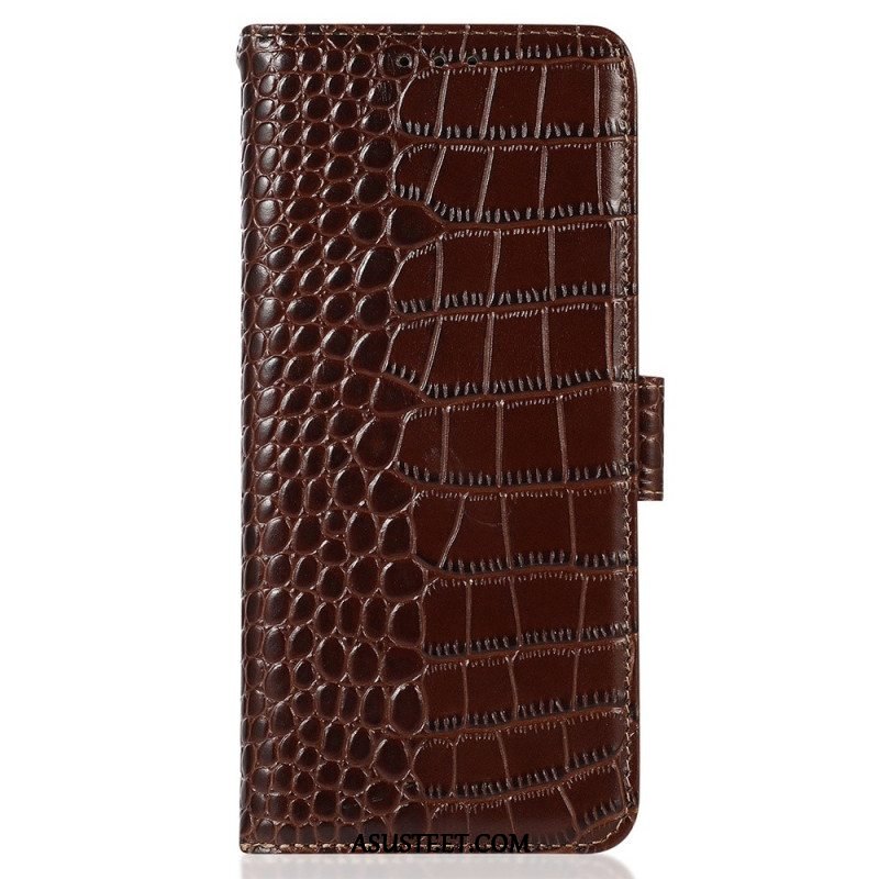 Kotelot OnePlus Nord CE 3 Lite 5G Crocodile Style Rfid