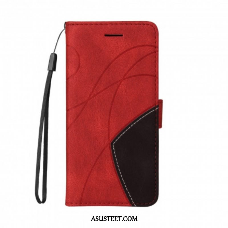 Kotelot OnePlus Nord CE 5G Kaksisävyinen Signature Faux Leather