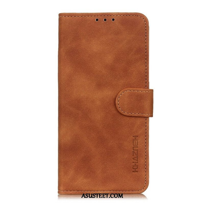 Kotelot Oppo A16 / A16s Matta Vintage Leather Effect Khazneh