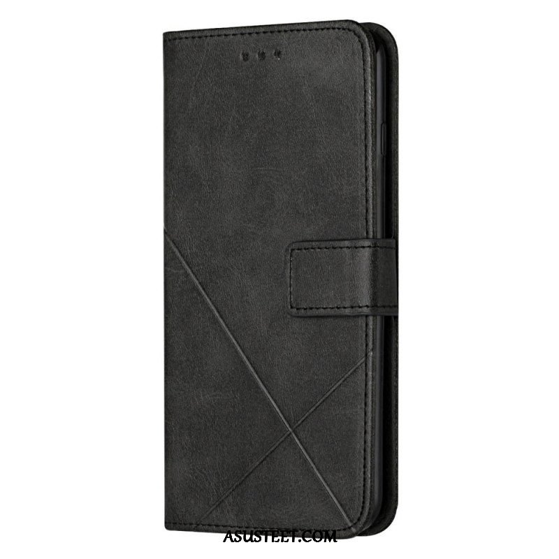 Kotelot Oppo A16 / A16s X Design Geo Leather Style