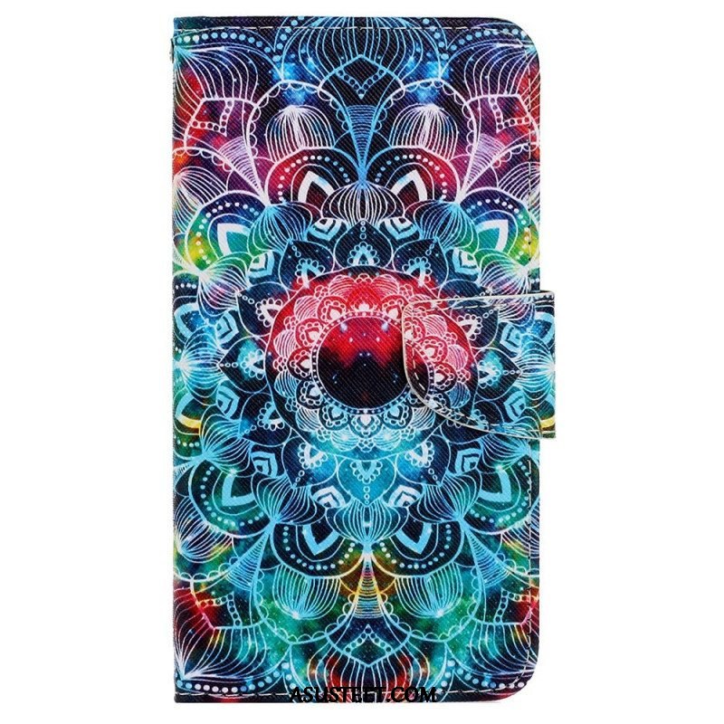 Kotelot Samsung Galaxy A13 Suojaketju Kuori Näyttävä Strappy Mandala