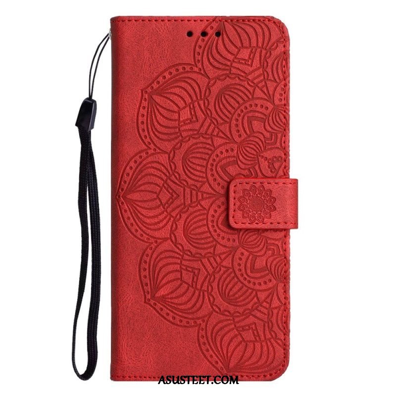 Kotelot Samsung Galaxy A13 Suojaketju Kuori Vintage Strappy Mandala