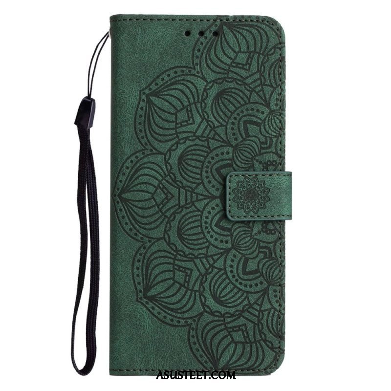 Kotelot Samsung Galaxy A13 Suojaketju Kuori Vintage Strappy Mandala