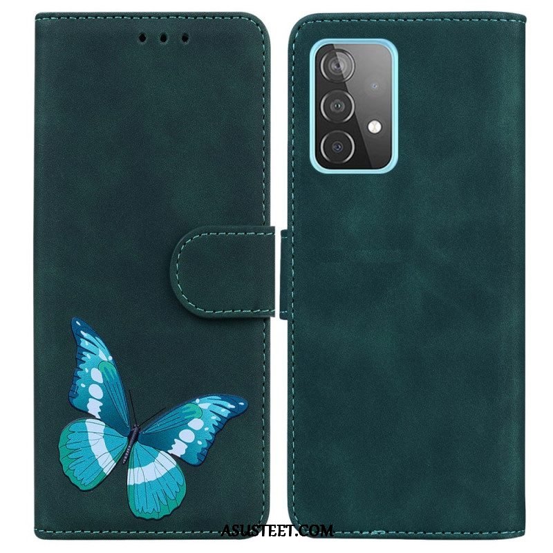 Kotelot Samsung Galaxy A52 4G / A52 5G / A52s 5G Skin Touch Butterfly