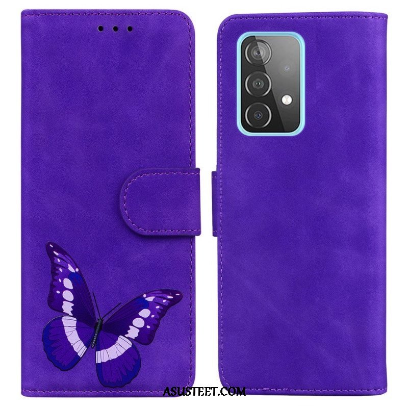 Kotelot Samsung Galaxy A52 4G / A52 5G / A52s 5G Skin Touch Butterfly