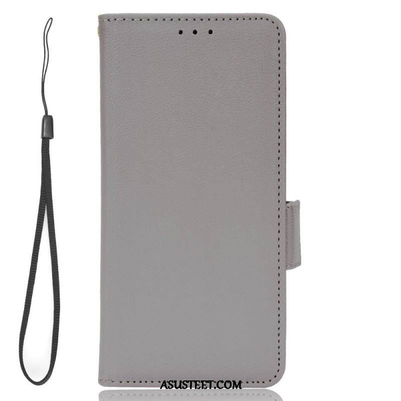 Kotelot Samsung Galaxy A54 5G Suojaketju Kuori Strappy Leather Style