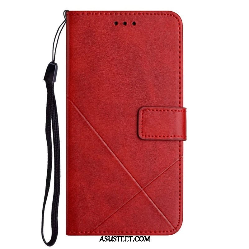 Kotelot Samsung Galaxy M12 / A12 X Design Geo Leather Style