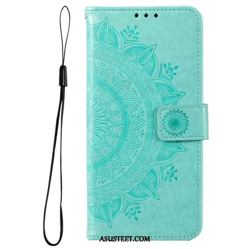 Kotelot Samsung Galaxy M33 5G Suojaketju Kuori Strappy Sun Mandala