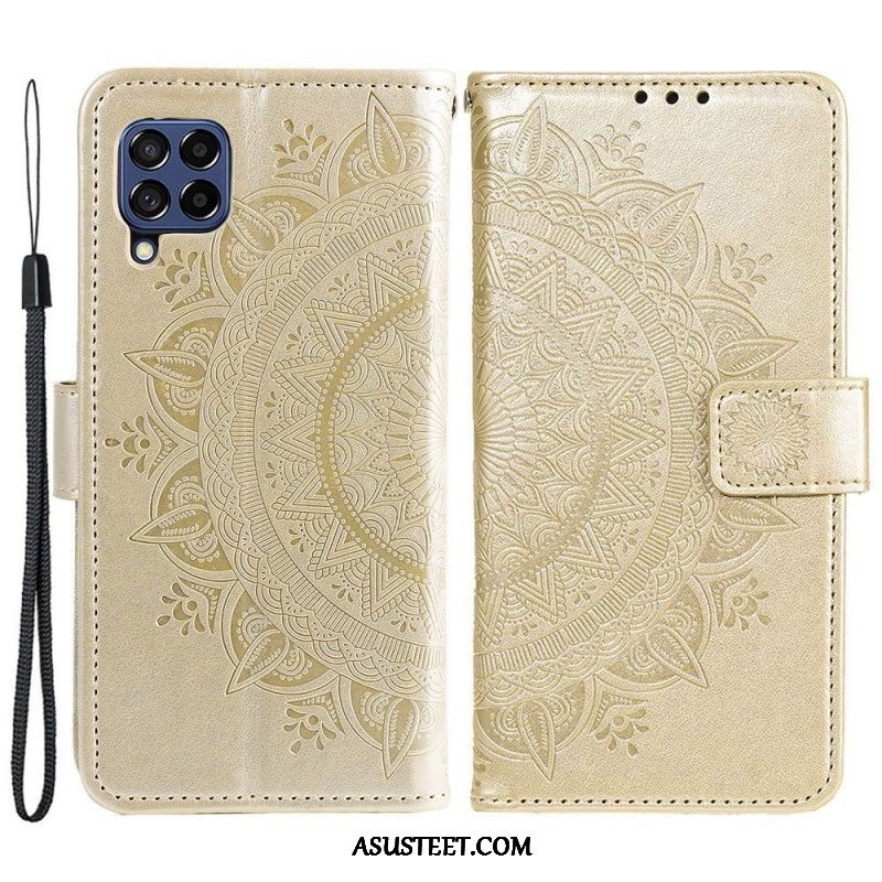 Kotelot Samsung Galaxy M53 5G Auringon Mandala