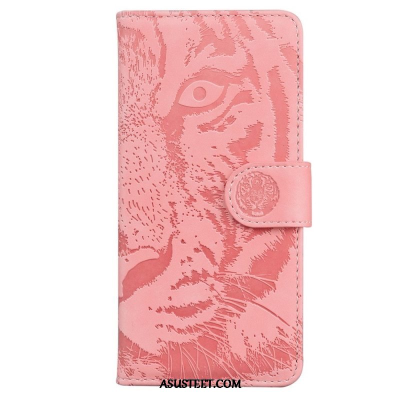 Kotelot Samsung Galaxy M53 5G Tiger Print