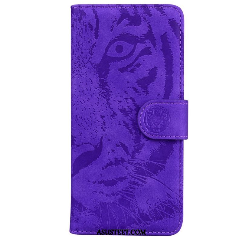 Kotelot Samsung Galaxy M53 5G Tiger Print