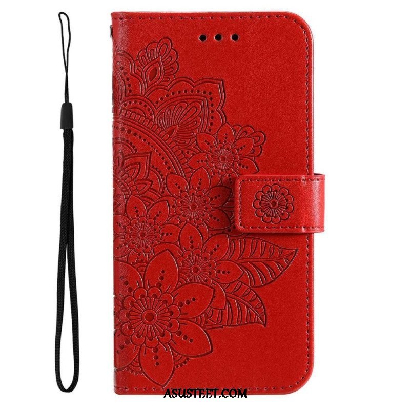 Kotelot Samsung Galaxy S23 5G Suojaketju Kuori Strappy Mandala