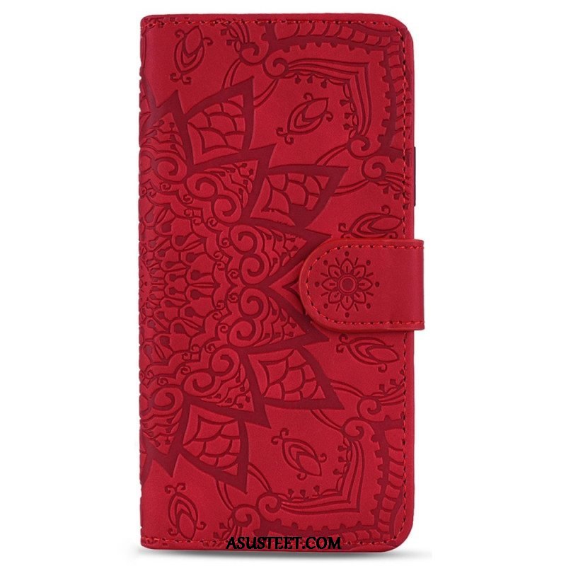 Kotelot Samsung Galaxy S23 5G Suojaketju Kuori Tyylikäs Strappy Mandala