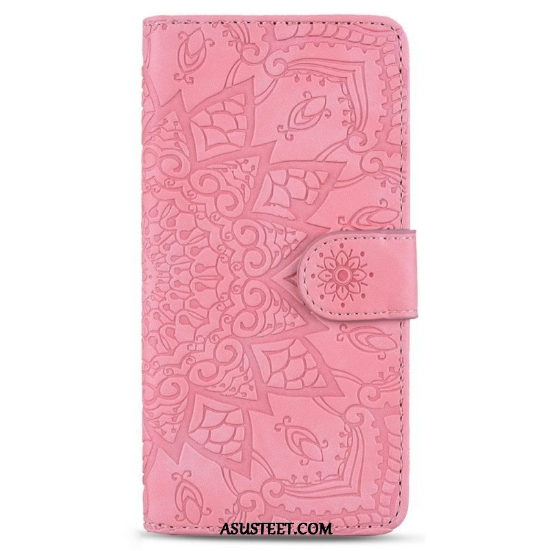 Kotelot Samsung Galaxy S23 5G Suojaketju Kuori Tyylikäs Strappy Mandala