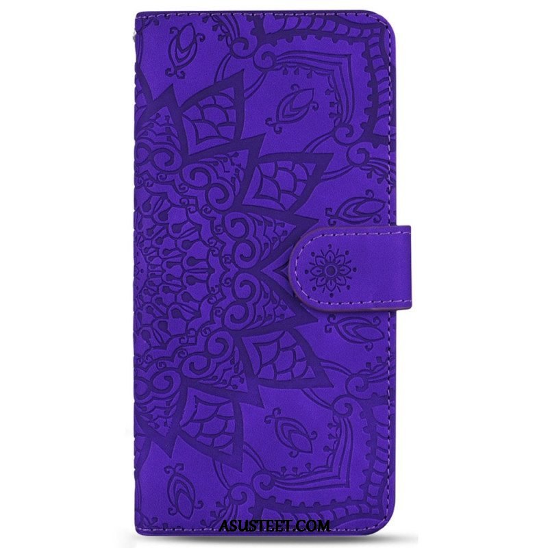 Kotelot Samsung Galaxy S23 5G Suojaketju Kuori Tyylikäs Strappy Mandala