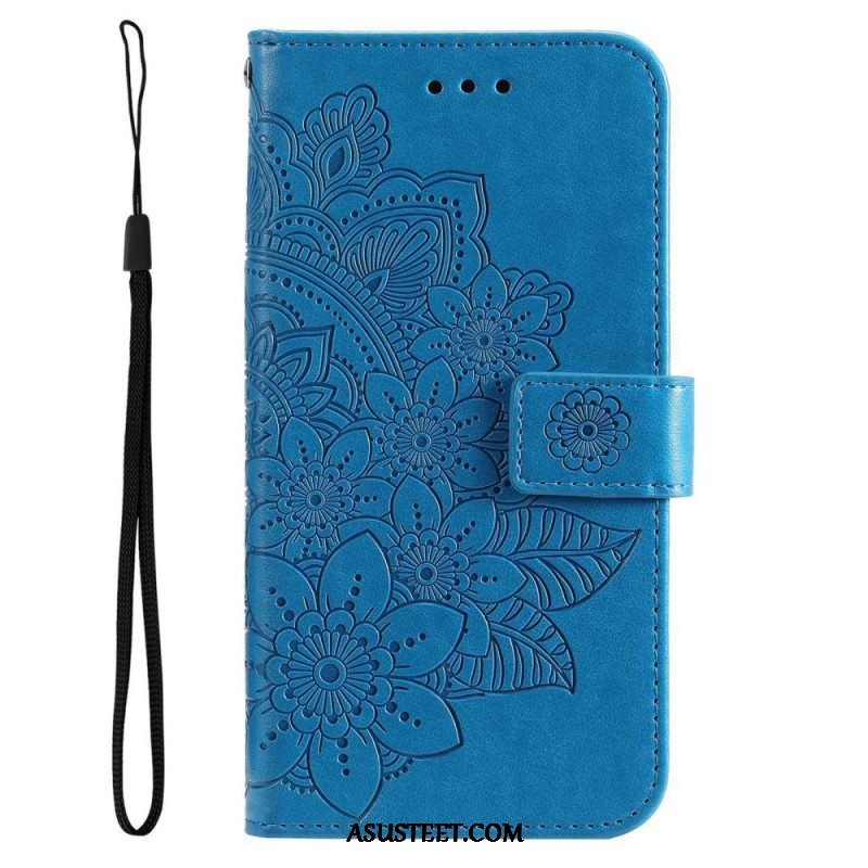 Kotelot Samsung Galaxy S23 Plus 5G Suojaketju Kuori Strappy Mandala