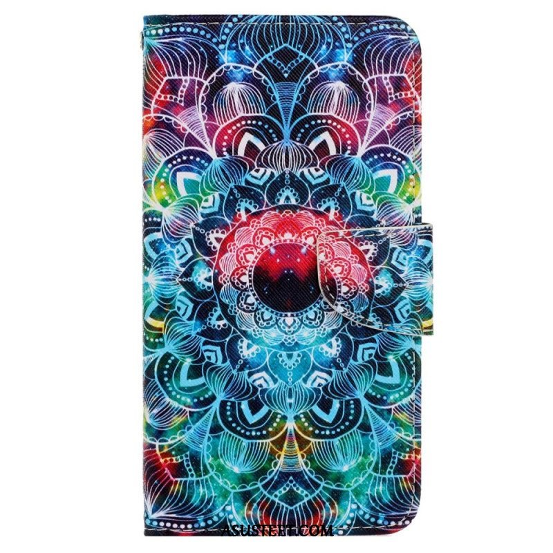 Kotelot Xiaomi 12T / 12T Pro Suojaketju Kuori Näyttävä Strappy Mandala