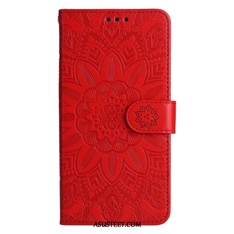 Kotelot Xiaomi 13 Mandala-aurinko Kaulanauhalla